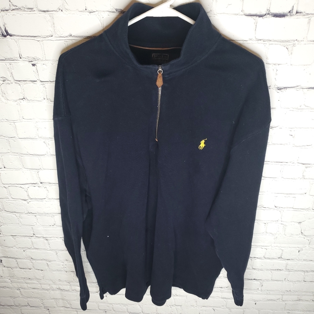 Polo by Ralph Lauren long sleeved men's blue shirt